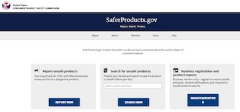 Register your company with SaferProductsd.gov